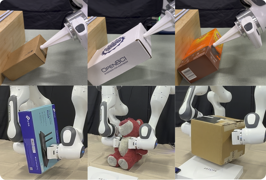 Flow with the Force Field: Learning 3D Compliant Flow Matching Policies from Force and Demonstration-Guided Simulation Data